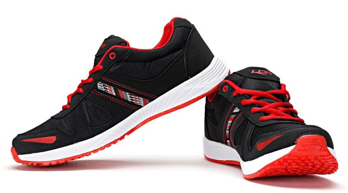 lancer shoes red and black