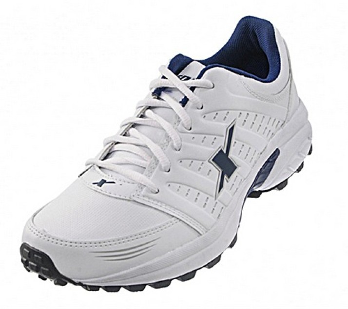 sparx men's navy blue and white running shoes