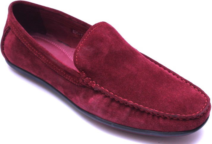 maroon colored shoes