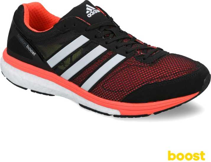 ADIDAS Adizero Boston Boost 5 M Running Shoes For Men - Buy Black ...
