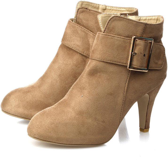 ankle length boots for ladies