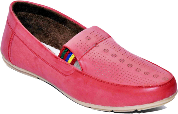 mens pink casual shoes