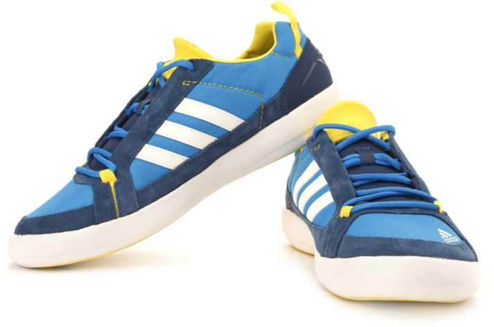 ADIDAS Boat Dlx Outdoors Shoes For Men - Buy Blue, White Color ADIDAS Boat Lace Dlx Outdoors Shoes For Men Online at Best Price - Shop Online for Footwears in India