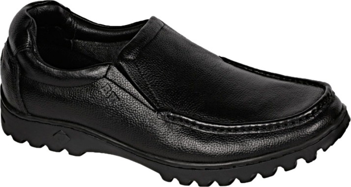british walkers black formal slip on shoe
