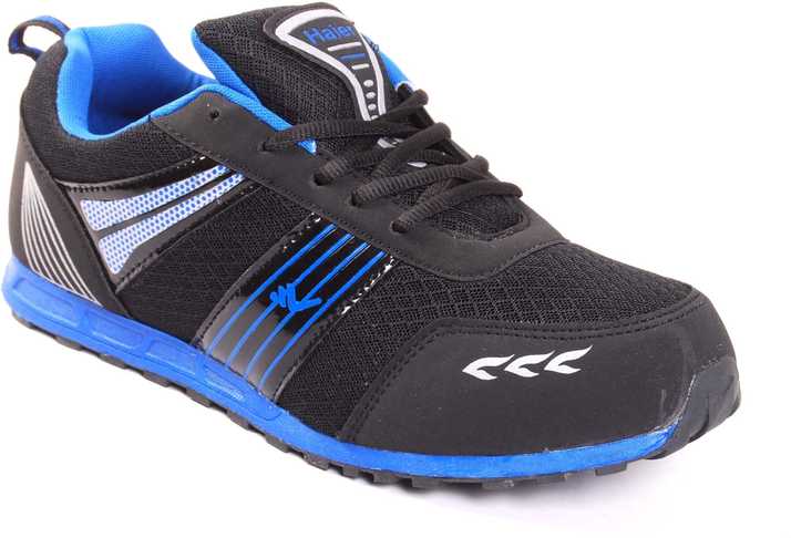 Haier Sports Micro Black And Blue Running Shoes For Men Buy
