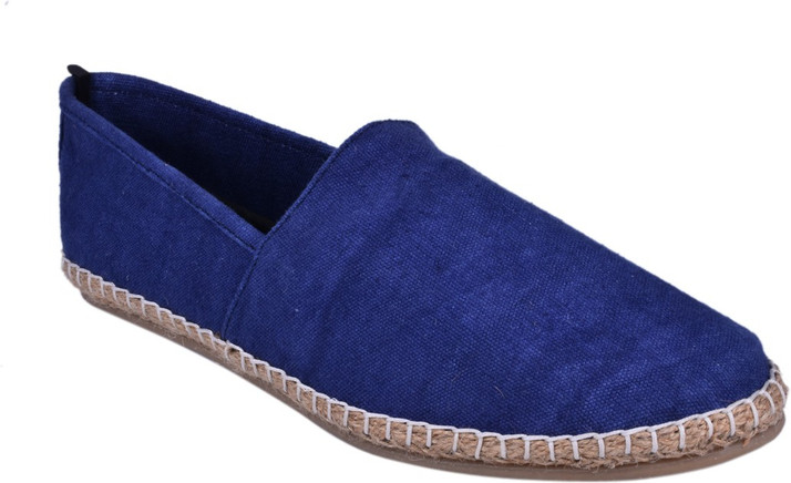 Aartisto Navy Blue Espadrilles For Men 