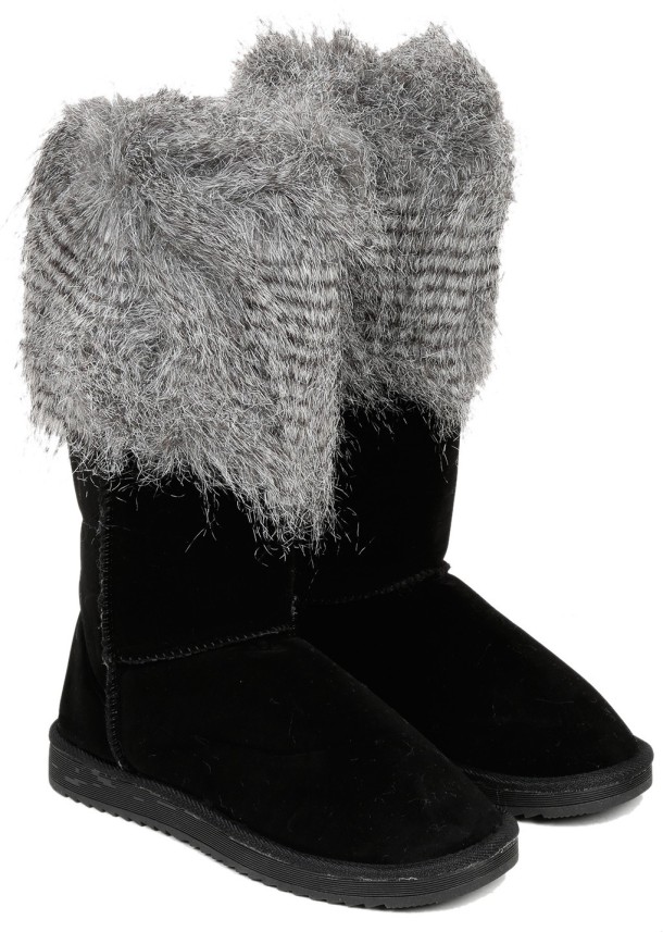 woman black ugg boots