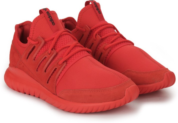 adidas tubular shoes red