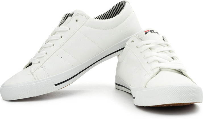 fila ray white black