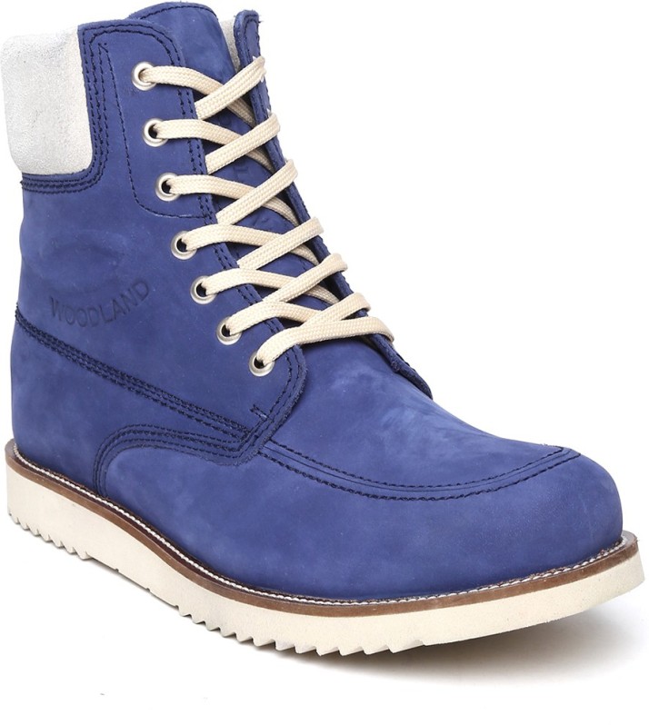 woodland blue boots