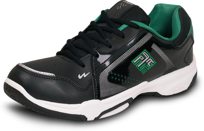 campus shoes black and green