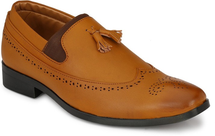 Footlodge Formal Shoes Slip On For Men 