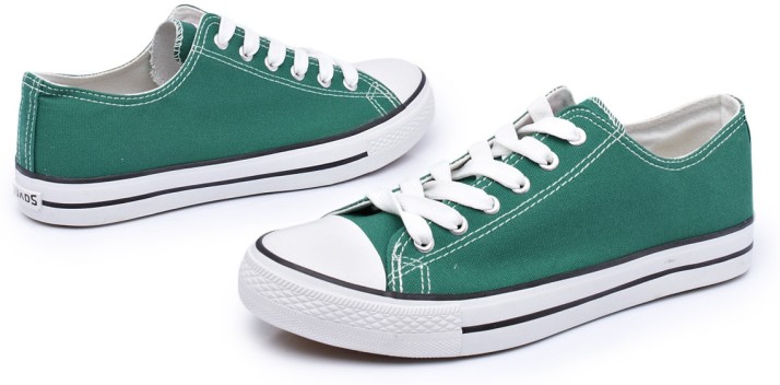 mens green canvas shoes