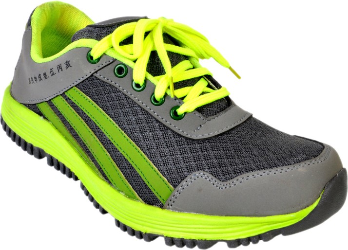 Afrojack neon Running Shoes For Men 