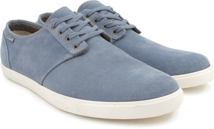 clarks denim shoes