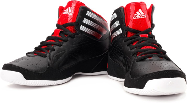 red black basketball shoes