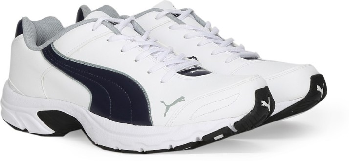 puma axis iv xt dp white running shoes