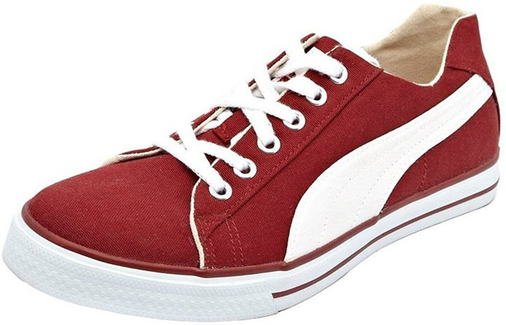 puma red shoes flipkart