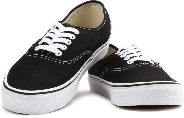 vans authentic black india