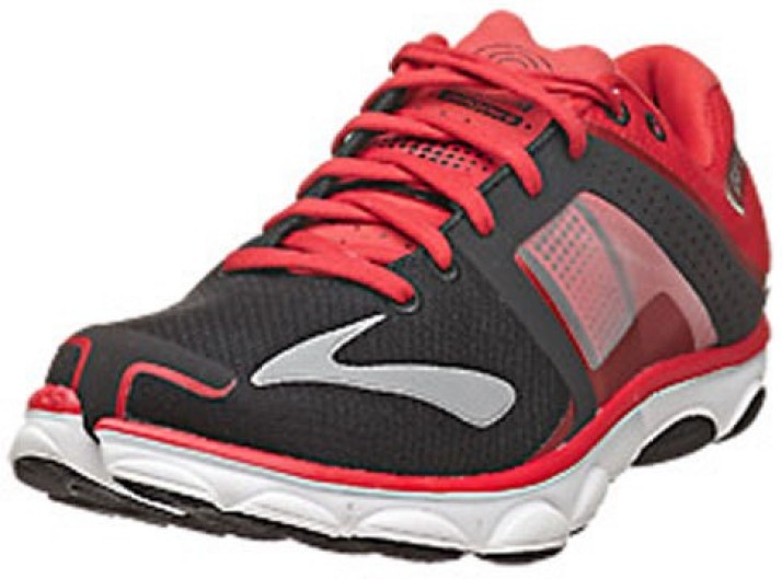 brooks shoes mens red