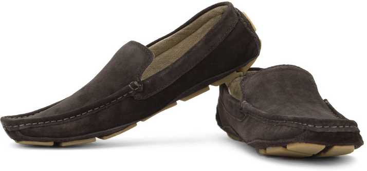 United Colors Of Benetton Loafers For Men Buy Dark Brown Color