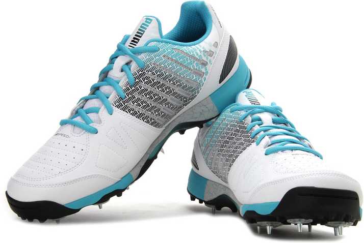 Puma Evospeed Cricket Spike 1 3 Cricket Shoes For Men Buy White Black Scuba Blue Turbulence Color Puma Evospeed Cricket Spike 1 3 Cricket Shoes For Men Online At Best Price Shop Buy your puma evospeed none from the world's largest online sports retailer. flipkart
