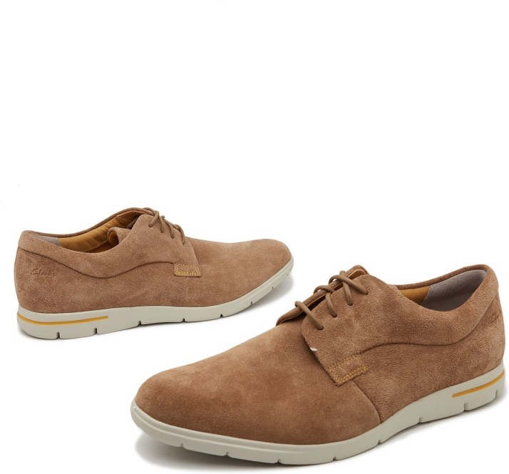 clarks denner motion brown dress shoes