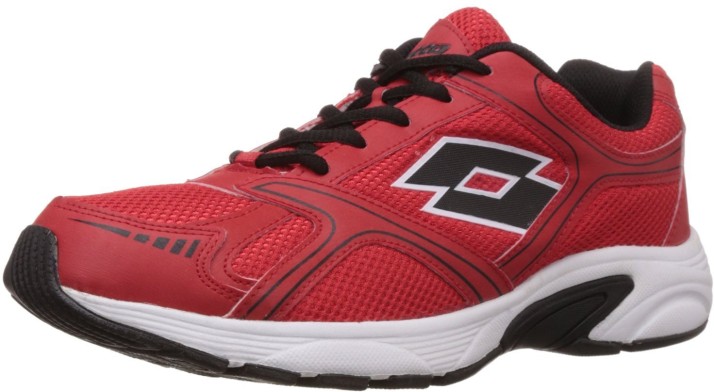 Buy Red Color Lotto Running Shoes 