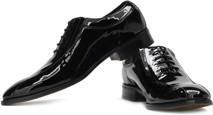 patent leather shoes india