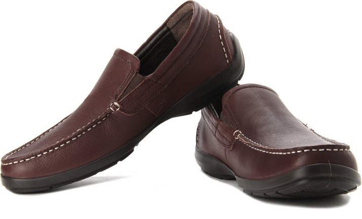 Woodland Loafers For Men - Buy Brown 
