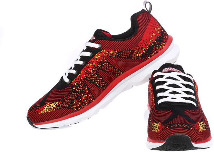Sparx Trendy Red Running Shoes For Men 
