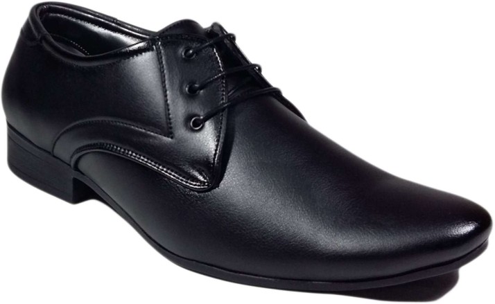 Vov Lace Up Shoes For Men - Buy Black 