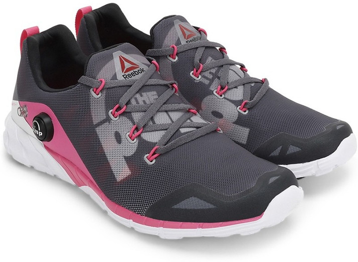 Reebok zpump fusion 2.0 gray running shoes Clearance