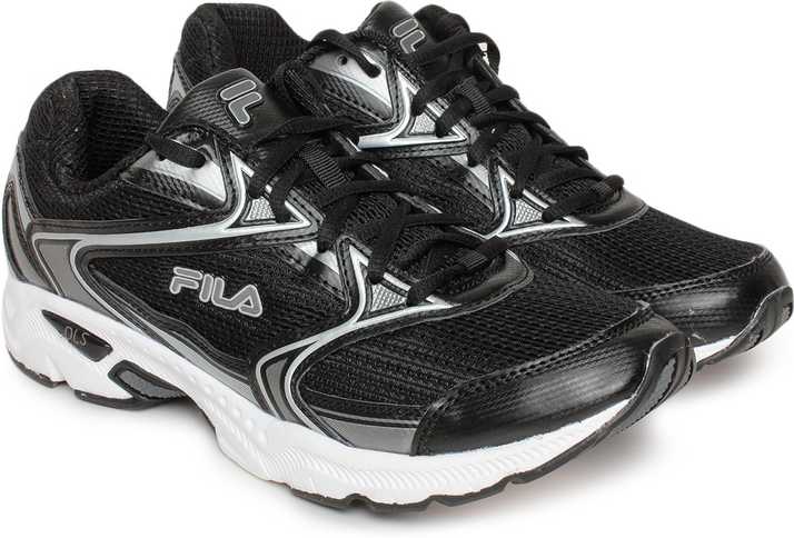 Fila Running Shoes For Men Buy Blk Wht Dk Sil Color Fila Running Shoes For Men Online At Best Price Shop Online For Footwears In India Flipkart Com
