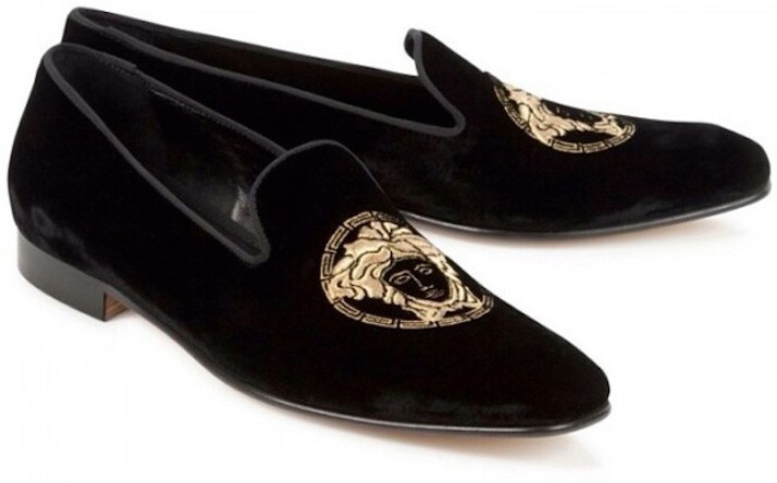 versace belly shoes