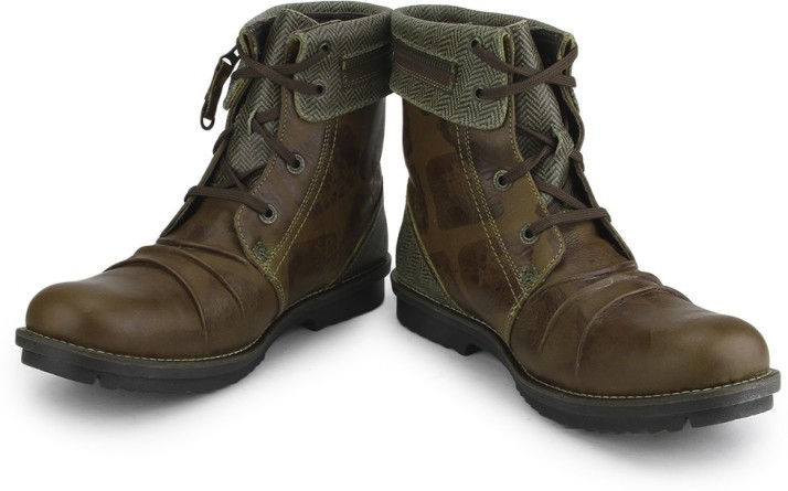 woodland high ankle boots