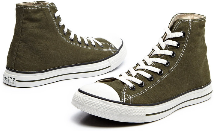 converse high top olive green