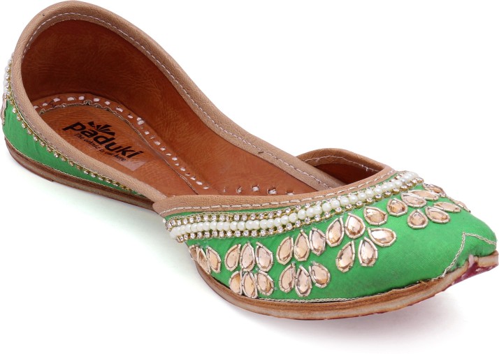 Paduki Ethnic Footwear Mojaris For 