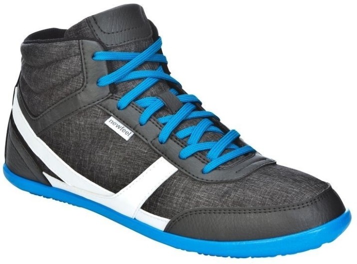 NewFeel Many Mid Grey Blue Sneakers For 