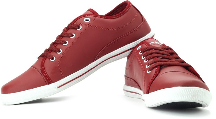 fila shoes maroon