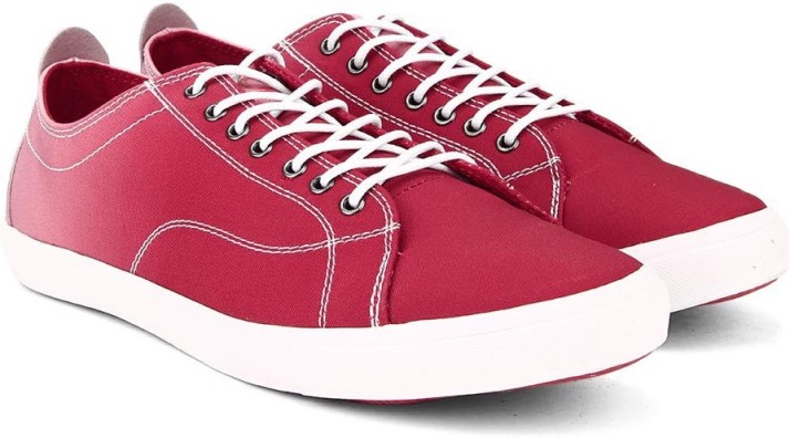 united colors of benetton red sneakers
