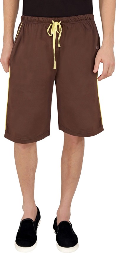 brown gym shorts