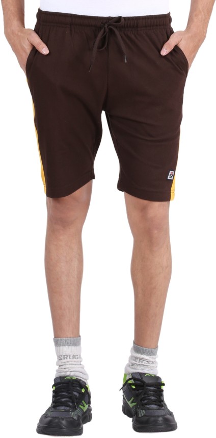 brown gym shorts