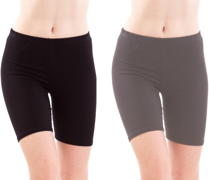 womens grey cycling shorts