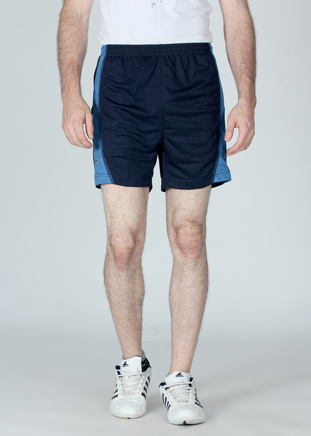 BLACK PANTHER Solid Men Blue Shorts 