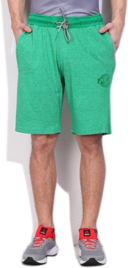 fila shorts mens green