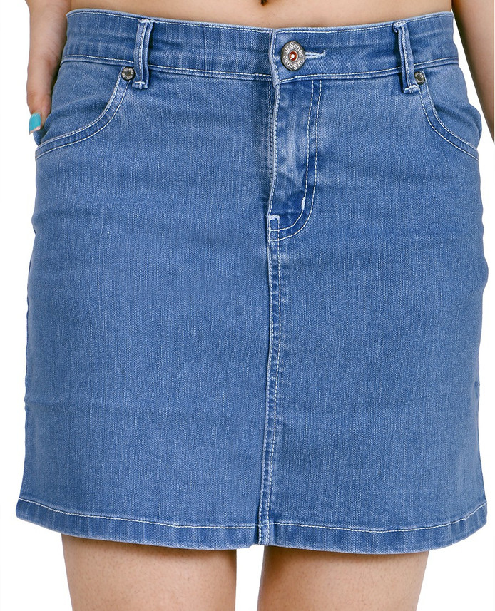 flipkart denim skirts