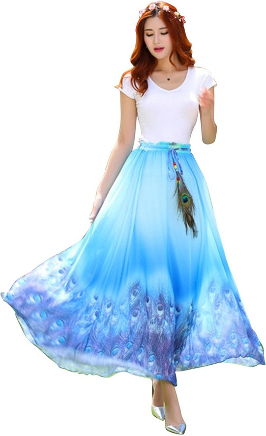 baby blue skirt ladies