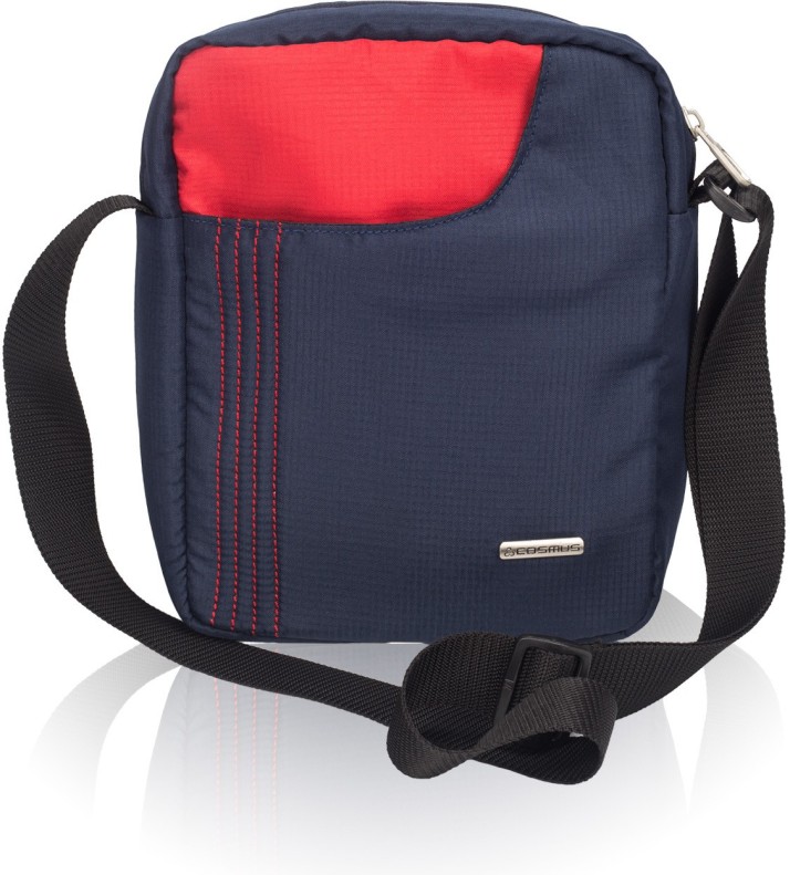 navy blue sling bag