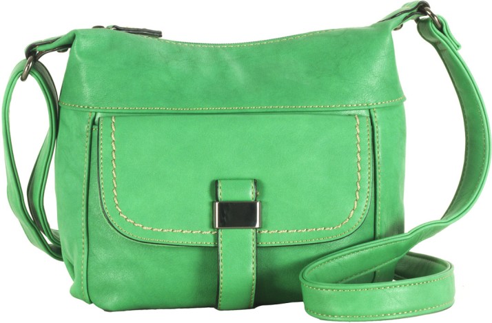 david jones green bag